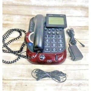 Clarity Alto Plus Amplified Corded Phone with Digital Screen & Large Buttons